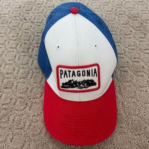 Patagonia Trucker Hat – Red, White & Blue – Adjustable